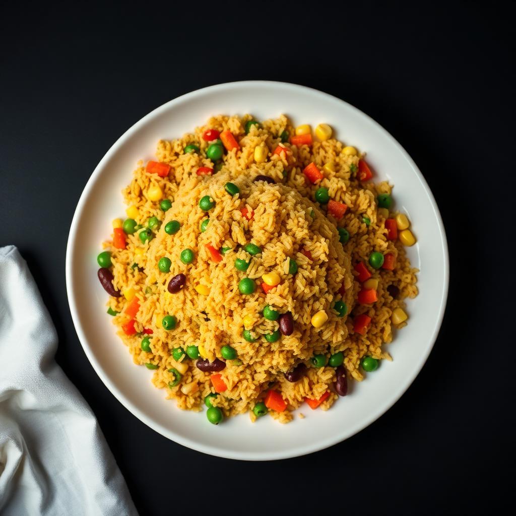 Arroz Colorido — Sabor Oriental SIA Brasília
